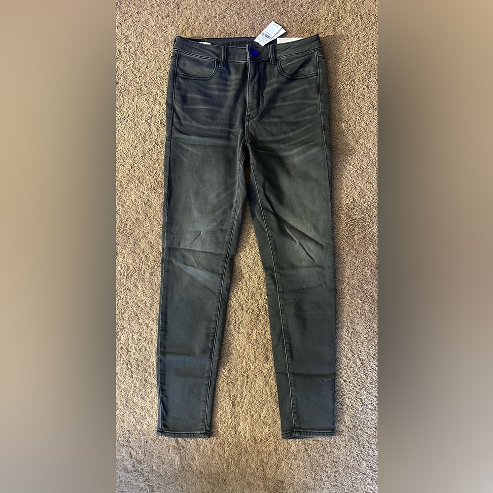 American Eagle Outfitters Charcoal Jegging Jeans